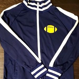 Go Blue Costume Made Jogging Suit